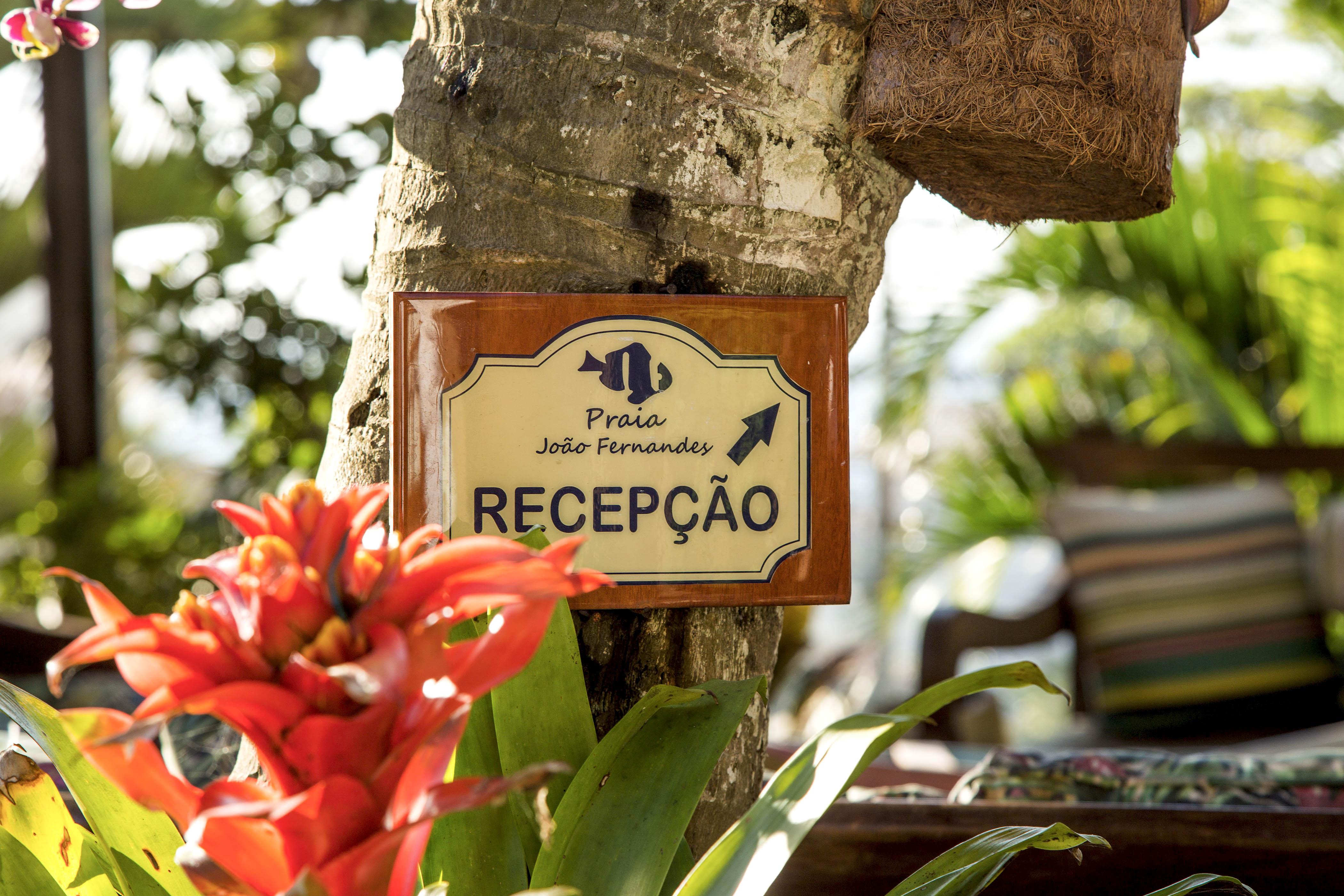 Pousada Praia Joao Fernandes Búzios Extérieur photo Reception sign at Pousada do Rio Quente