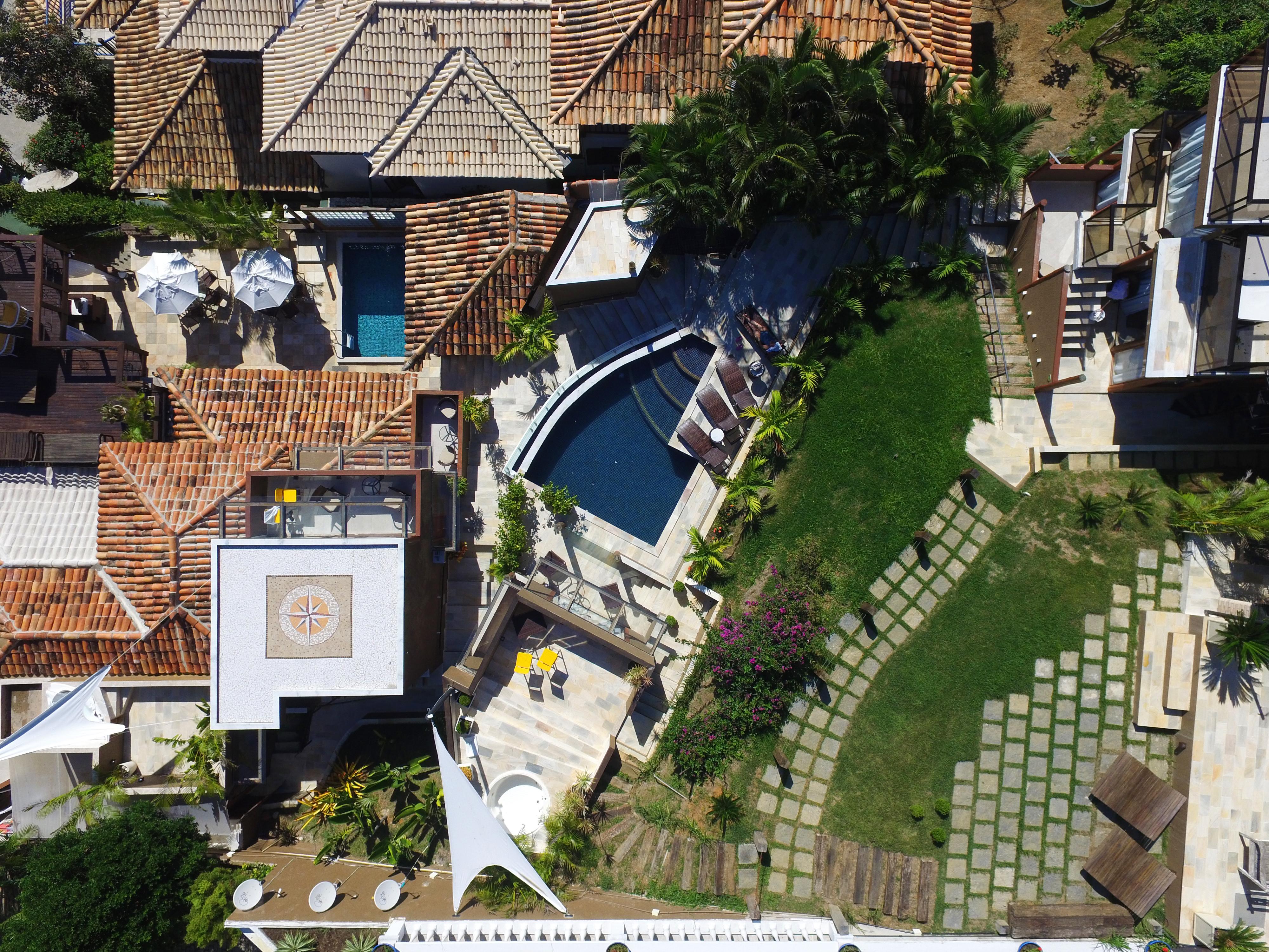 Pousada Praia Joao Fernandes Búzios Extérieur photo Aerial view of the house