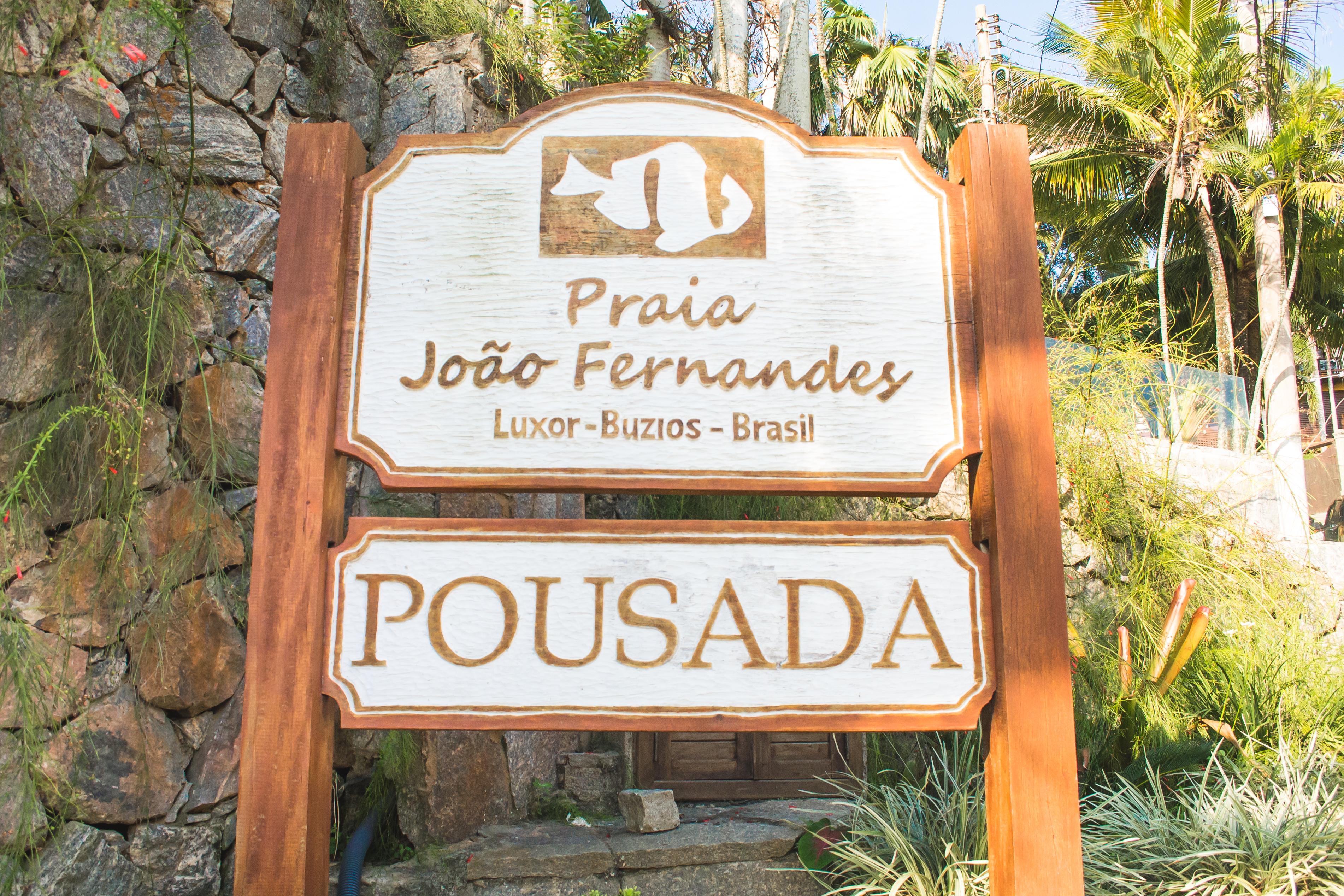 Pousada Praia Joao Fernandes Búzios Extérieur photo Pousada sign